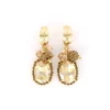 Biba oorbellen Holiday Glitter Beige - 83978