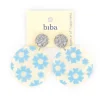 Biba oorbellen Holiday - 82055-Zilverkleur