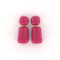 Biba oorbellen Italian Elegance Pink - 84100