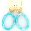 Biba oorbellen Italian Elegance Blue - 84117