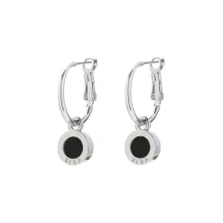 Biba oorbellen Jet - 8107