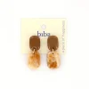 Biba oorbellen La Vita Brown - 84115