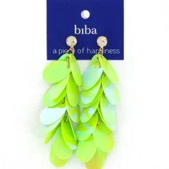 Biba oorbellen Leafs - 80886 Gold Color