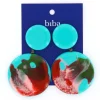 Biba oorbellen Lolly Pop Blue - 81415