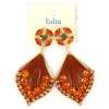 Biba oorbellen Pharaonic Beauty Orange - 83671
