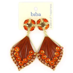 Biba oorbellen Pharaonic Beauty Orange - 83671