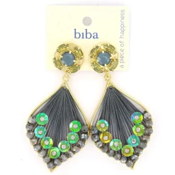 Biba oorbellen Pharaonic Beauty Grey - 83671