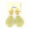 Biba oorbellen Shimmer Green - 84104