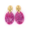 Biba oorbellen Shimmer Purple - 84111