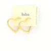Biba oorbellen Simplicity Heart - 82952G