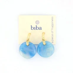 Biba oorbellen Spring Chic Blue - 84118