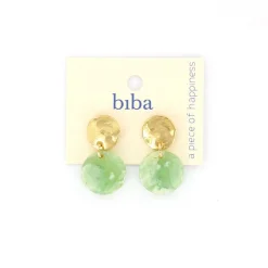 Biba oorbellen Spring Chic Green - 84114