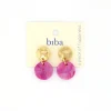 Biba oorbellen Spring Chic Purple - 84114