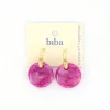 Biba oorbellen Spring Chic Purple - 84118
