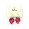 Biba oorbellen Strawberry - 84274