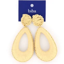 Biba oorbellen Summer Beige - 81434