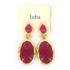 Biba oorbellen Vintage Finds Red - 83922