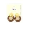 Biba oorbellen Vintage Finds Brown - 83700