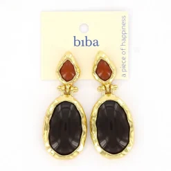 Biba oorbellen Vintage Finds Brown - 83922