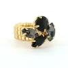 Biba ring Crystal Black - 7269
