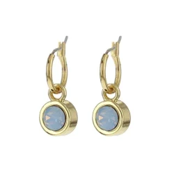 Biba Swarovski creolen Air Blue - 80313