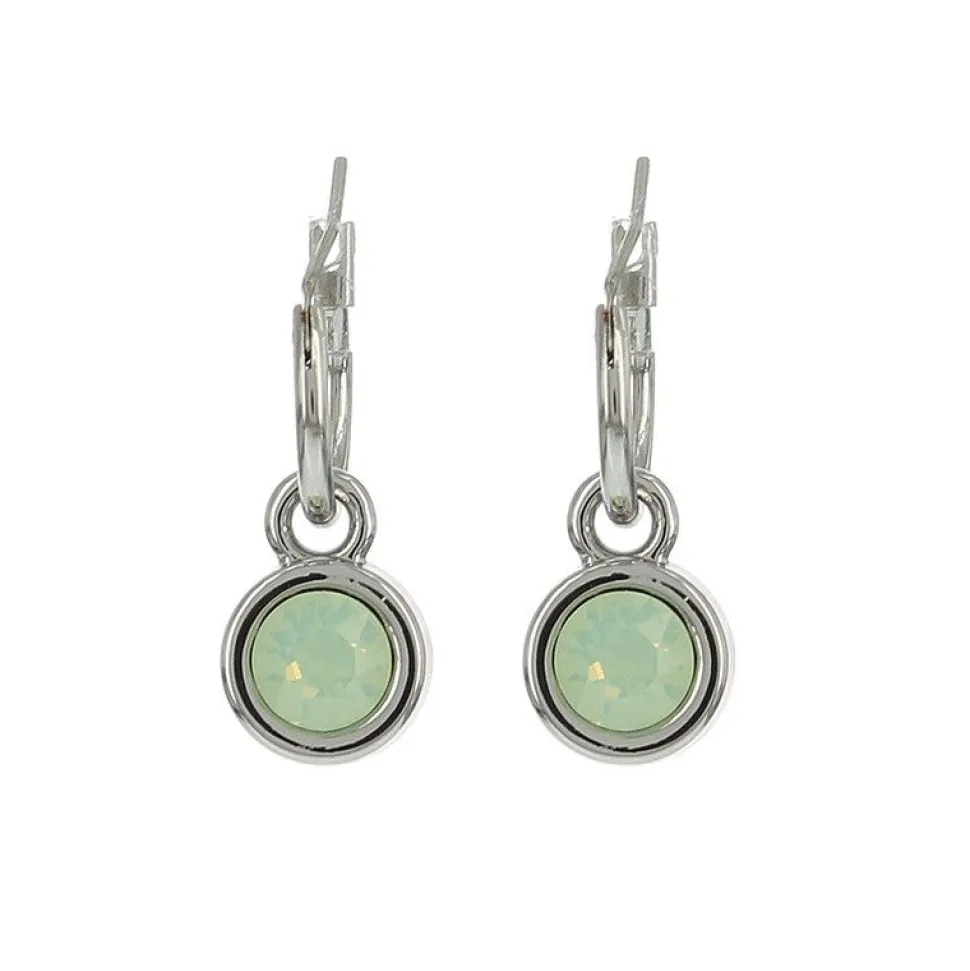 Biba Swarovski creolen Chrysolite Opal - 80312