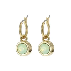 Biba Swarovski creolen Chrysilte Opal - 80313