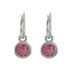 Biba Swarovski creolen Rose - 80312