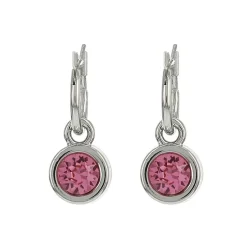 Biba Swarovski creolen Rose - 80312