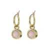 Biba Swarovski creolen Rose Water - 80313