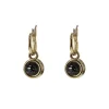 Biba Swarovski creolen Silver Night - 80313