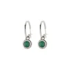 Biba Swarovski oorringen Palace Green - 8107