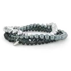 Biba XL Armbanden set Grey - 3XL-001