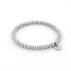 Biba XS-Pearl Armband Grey - P019