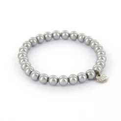 Biba XS-Pearl Armband Grey - P019
