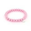 Biba XS-Pearl Armband Light Pink - P029