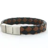 Brace armband Black Brown