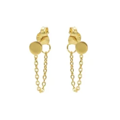 Chain Mini Disc - Gold Color