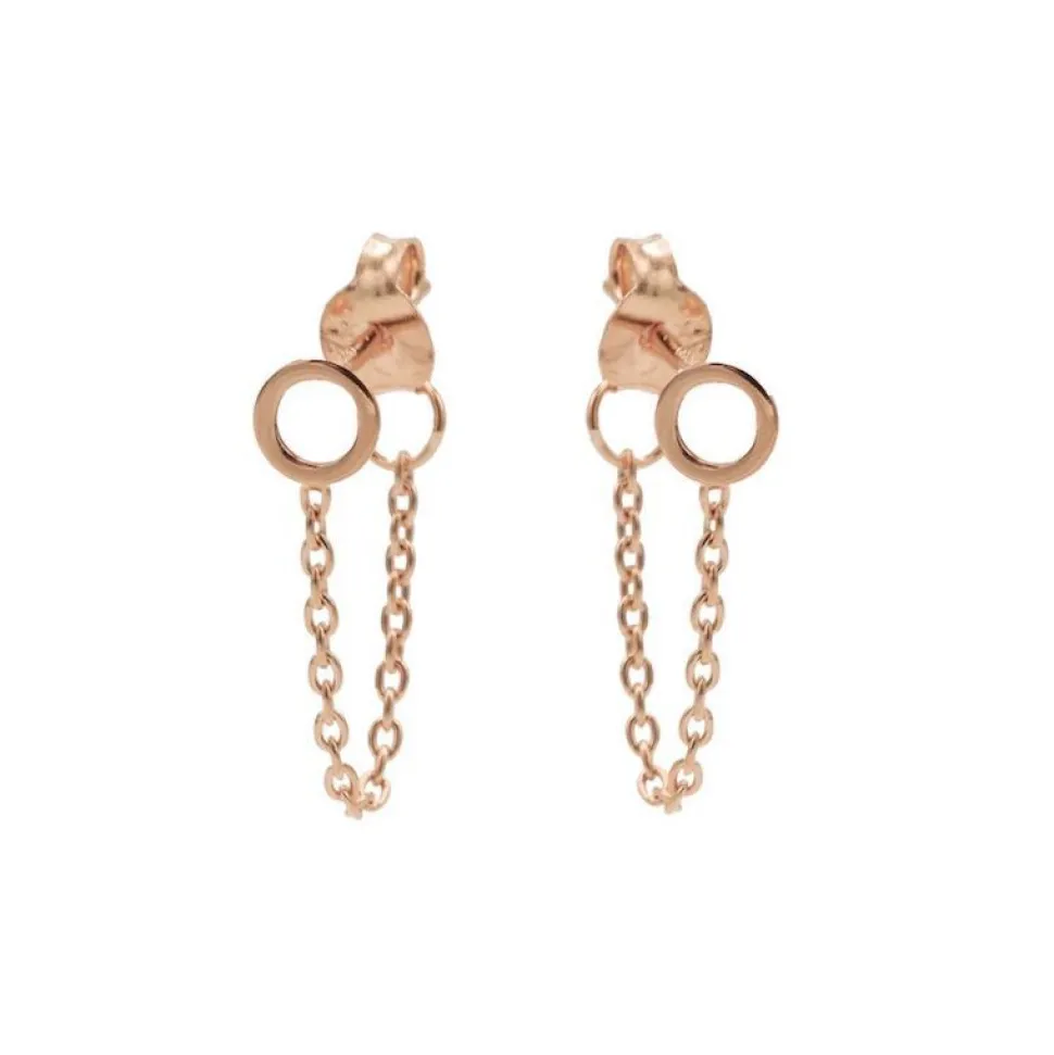 Chain Open Circle - Rose