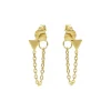 Chain Triangle - Gold Color