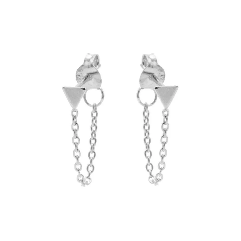 Chain Triangle - Silver
