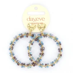 Day&Eve Beads Heart oorbellen - E4561