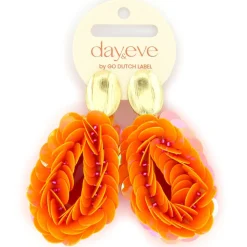 Day&Eve Big Sequin Orange - E4119