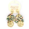 Day&Eve Blended Leaf Dangle - E4517
