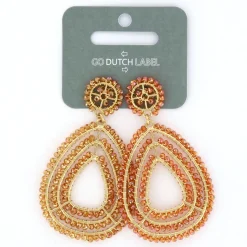Day&Eve 3 Line Beads Drop - E3002