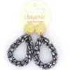 Day&Eve Long Beads Drop Grey - E4571