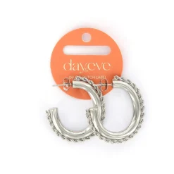 Day&Eve Medium Hollow Hoop - E4895