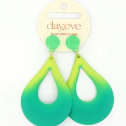Day&Eve Neon Drop oorbellen - E3057