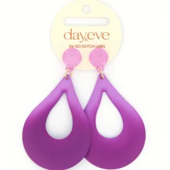 Day&Eve Neon Drop oorbellen - E3057