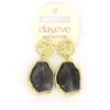 Day&Eve Oval Glass Dangle - E4546